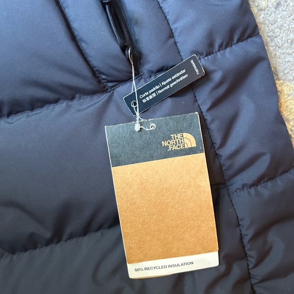North Face Navy Blue Down Jacket - Picture 5 of 5